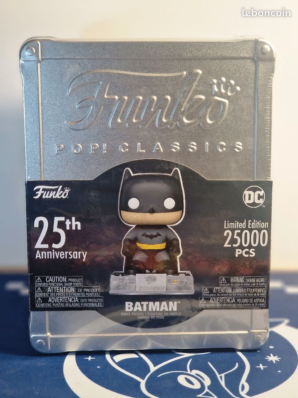 Funko Pop Classics Batman 25th Anniversaire Metal Box Neuf