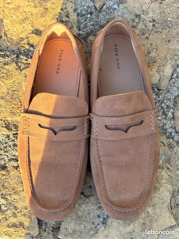 Brown Pier One Mocassin Mocassins Chaussure Pier One Homme Pier
