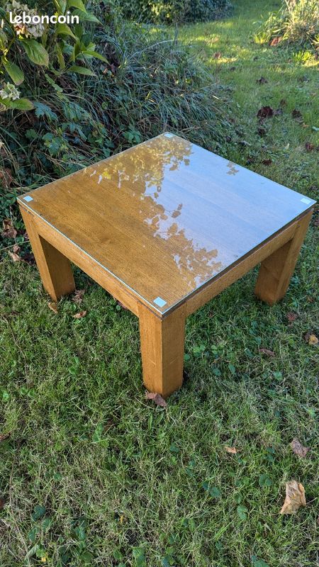 Table basse en chêne massif (image 2)