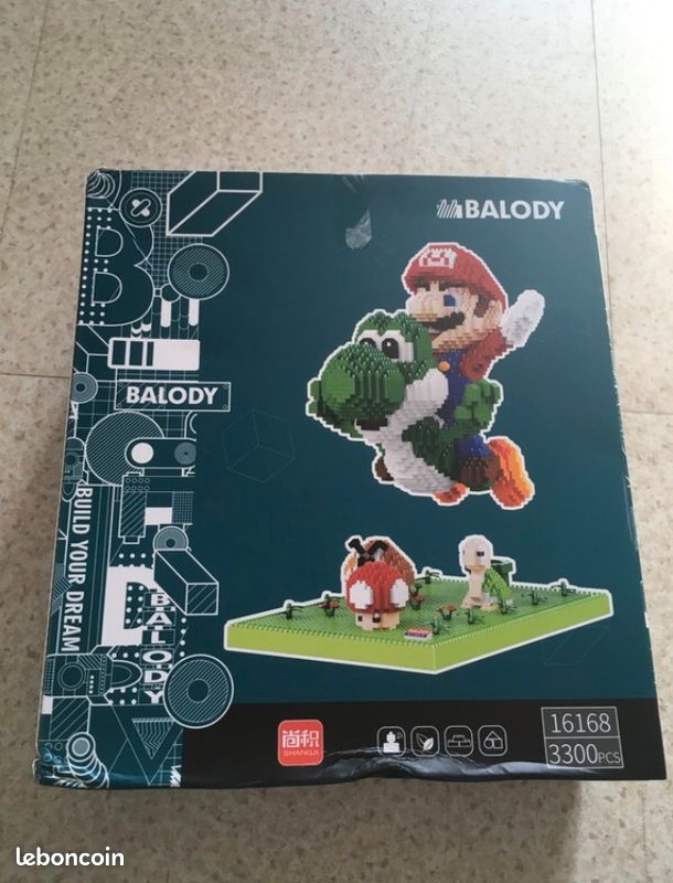 Nanoblock Mario volant avec Yoshi à monter (image 1)
