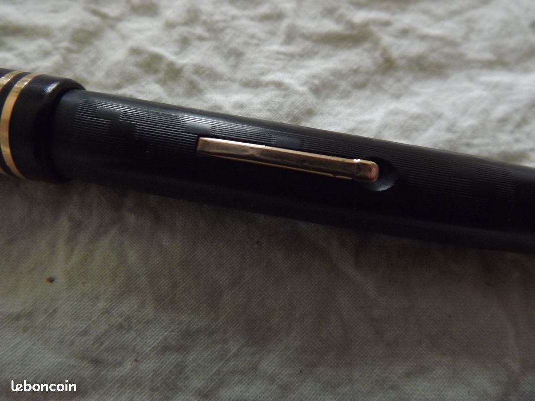 Stylo Plume Ancien Bayard Modèle 650 - Plume 18 Carats, Longueur 13 Cm, à Restaurer (occasion)