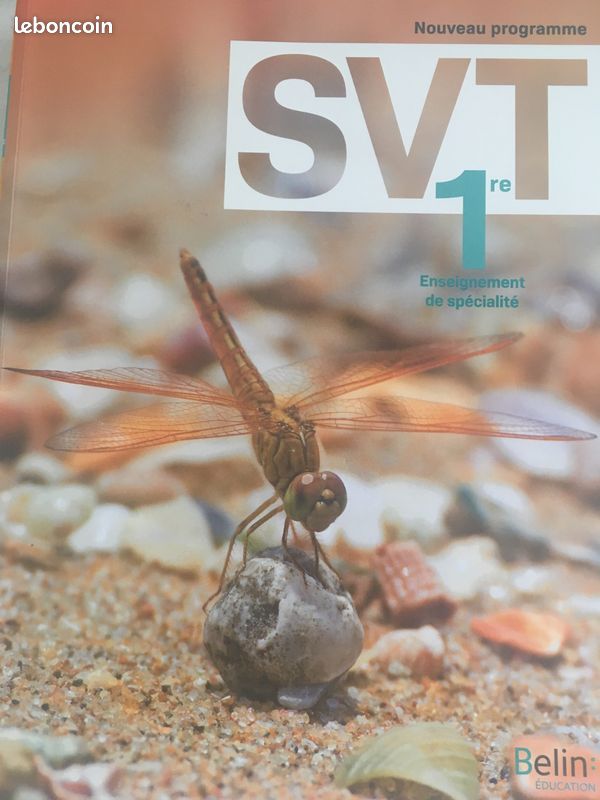 Livre SVT 1ère générale Jean de La fontaine Château-Thierry (image 1)
