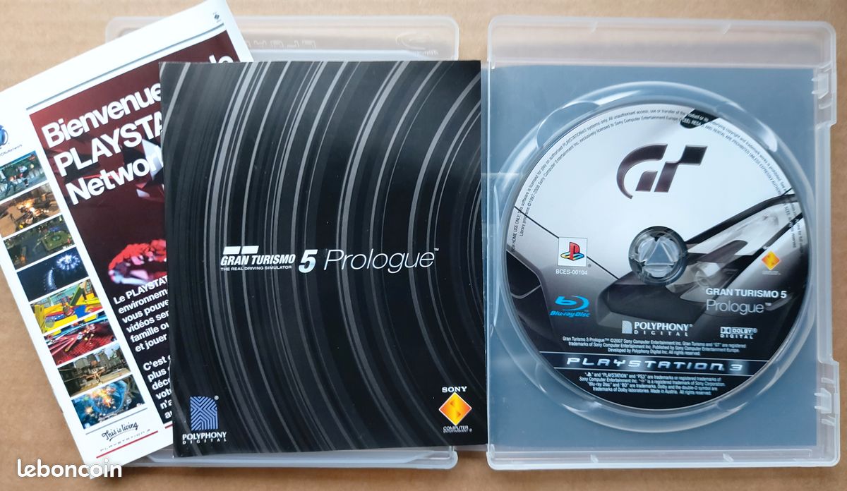 Jeu PS3 Gran Turismo 5 Prologue - Version Boîte Complète En Très Bon état - Pour PlayStation 3