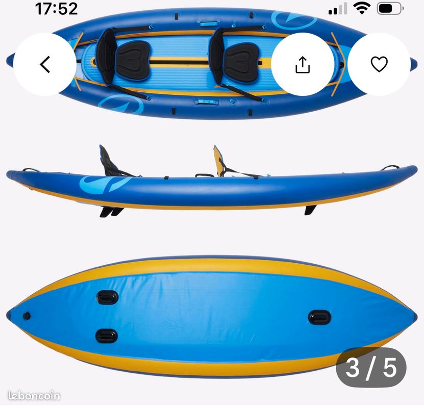 Canoe Kayak 1 à 2 places (image 4)