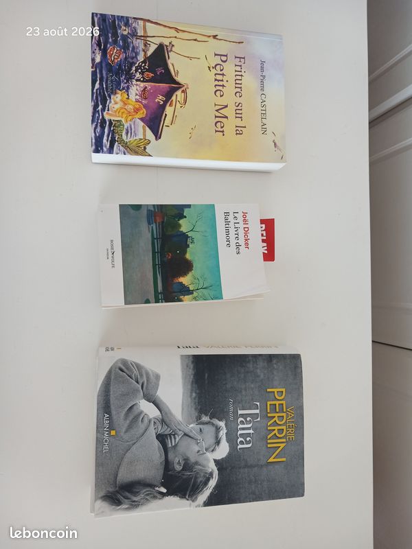 Lots de 3 Livres (image 1)