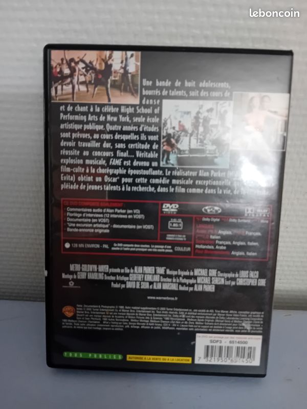 Fame DVD (image 2)