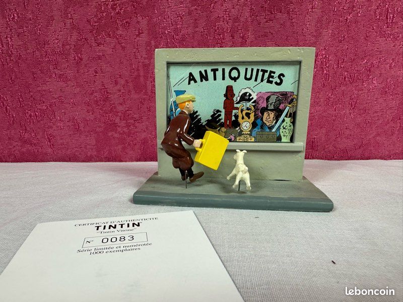 Mini Série TINTIN Voyage – 2ème Collection Pixi 2001, Figurines En Plomb