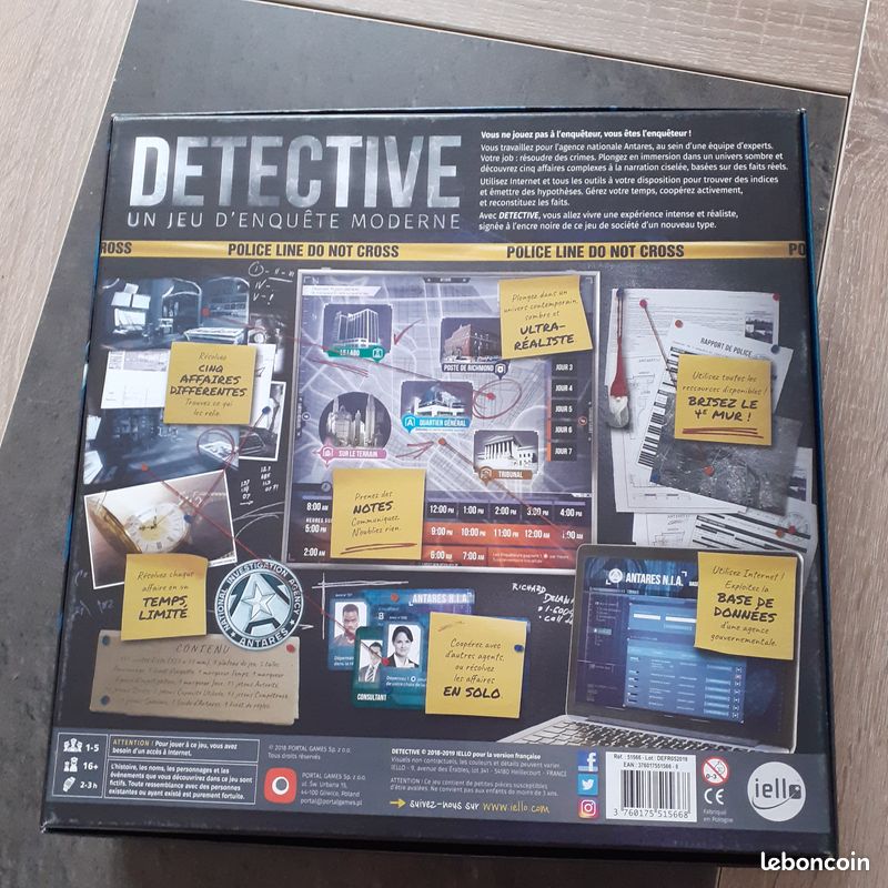 Jeu de société DETECTIVE (image 2)