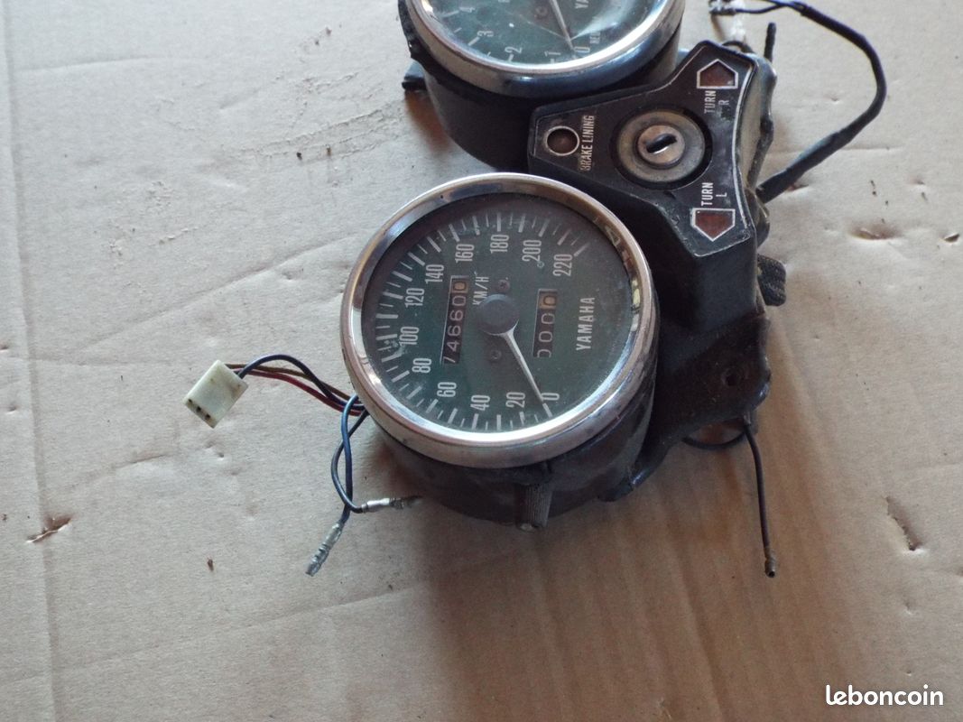 Compteur/cpte tours yamaha 650 XS (image 2)