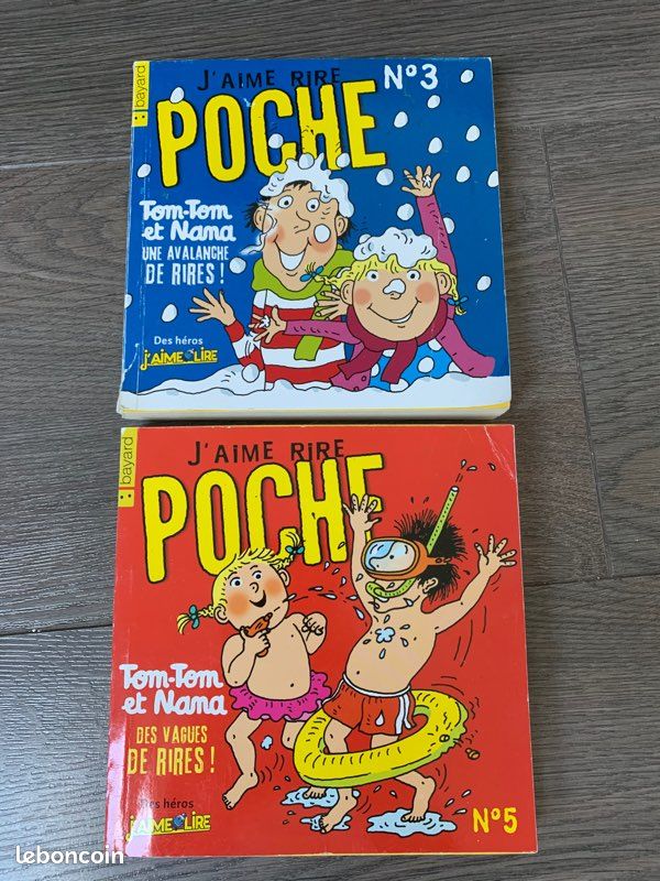 2 « J’aime Rire » poche Tom-Tom et Nana (image 1)
