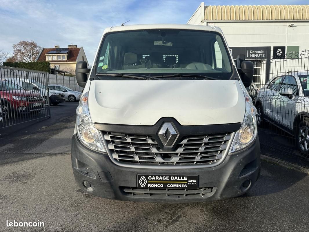 Renault Master PLATEAU CABINE APPROFONDIE 110CV 2.3DCI 7 PLACES 13250 ht BLUETOOTH/VITRES AV ELEC... (image 2)