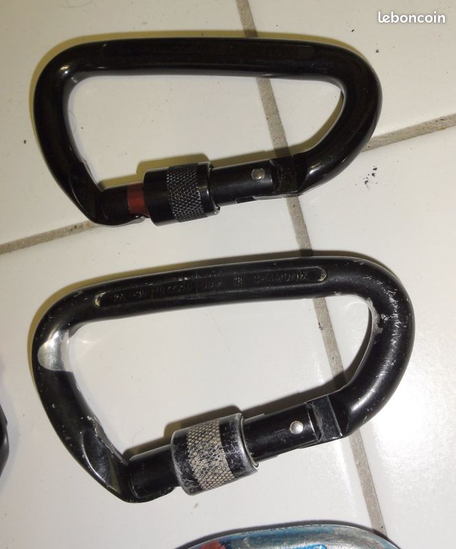Mousqueton Freino Z Triact-Lock avec ergot - Petzl