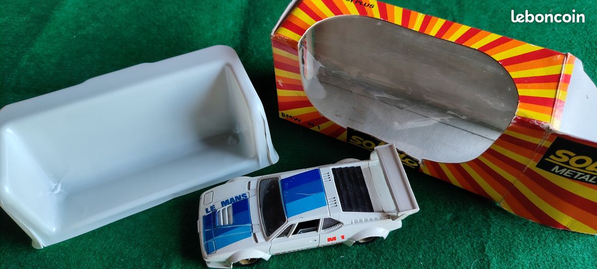 Bmw m 1 le mans solido metal 1/43 ref 1329 (image 2)