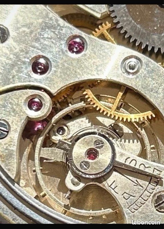 Montre Gousset Breguet Mécanique 22 Rubis - Mécanisme Complet Spiral Breguet, Occasion