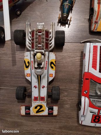 Jouet Ancien Joustra – 24h Du Mans – Voiture MAN Michelin – Tôle Et Plastique – 1:24