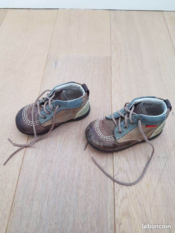 Chaussures garçon Kickers taille 21 (image 3)