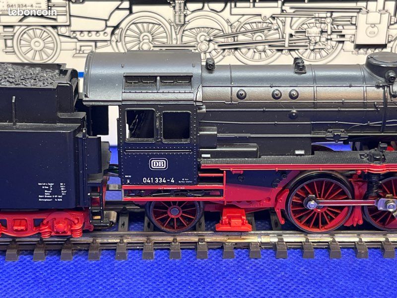 MARKLIN 3392 - Locomotive Vapeur BR 041 334-4 a Tender (image 3)