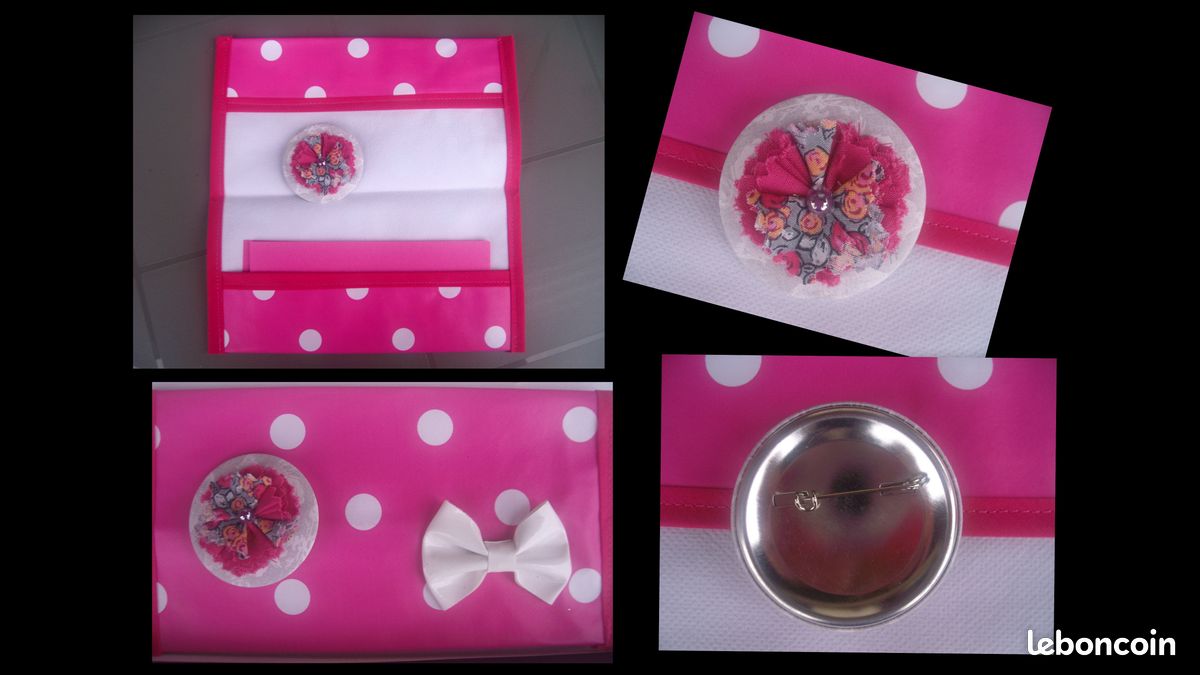 Artisanat neuf * Porte-chéquier et porte-cartes (image 3)