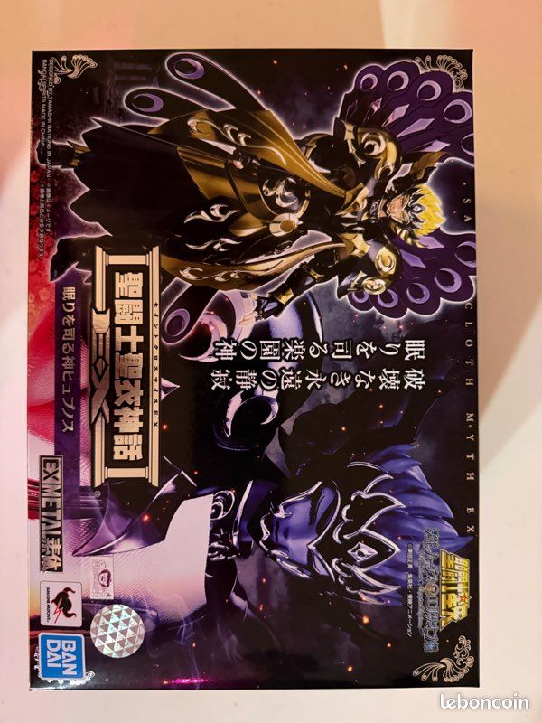 Figurine BANDAI Saint Seiya Myth Cloth Ex Dieu du Sommeil