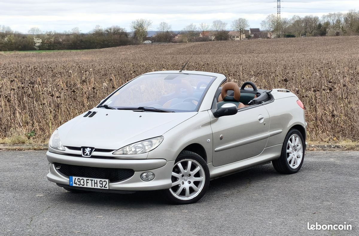 Peugeot 206 cc roland garros origine france - Voitures