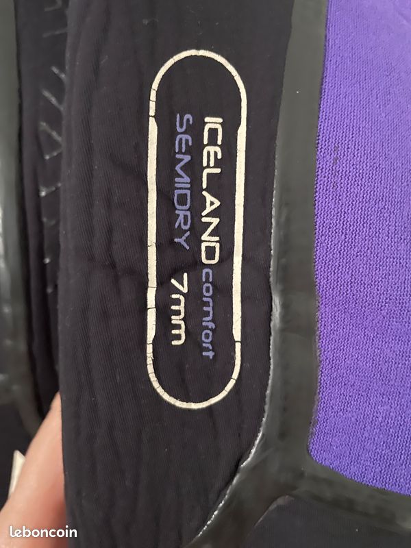 Combinaison plongée AQUALUNG ICELAND COMFORT SEMIDRY 7mm femme ML (image 5)