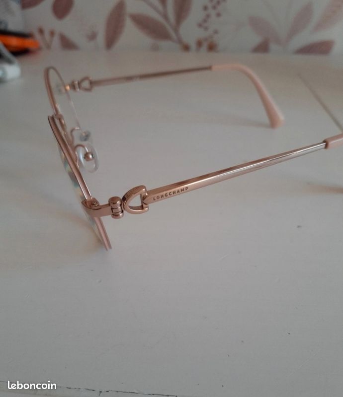 Monture lunettes Longchamp doree (image 7)