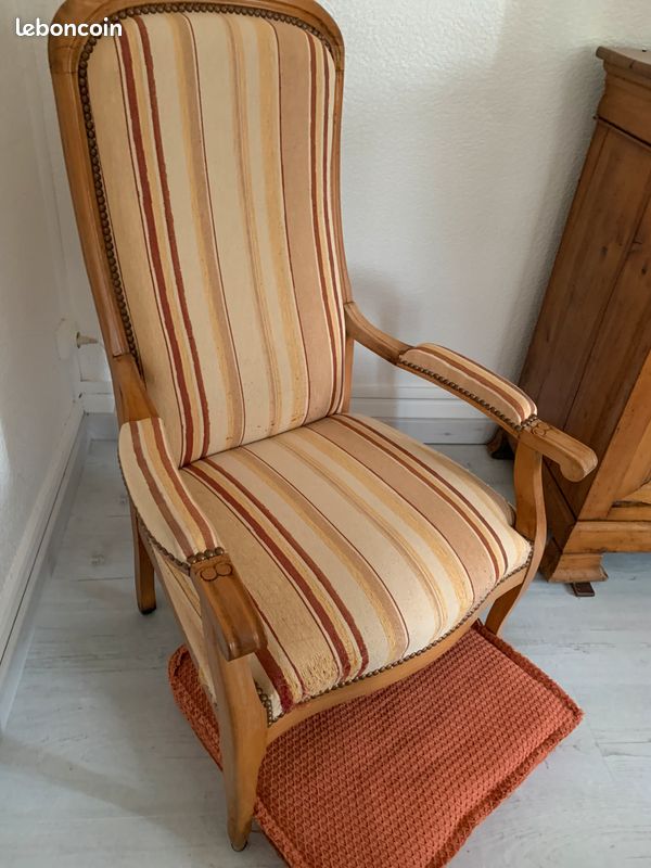 Fauteuil Voltaire à rénover (image 2)