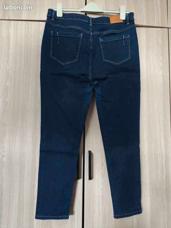 Jean bleu brut droit Emile 42 Promod Vêtements