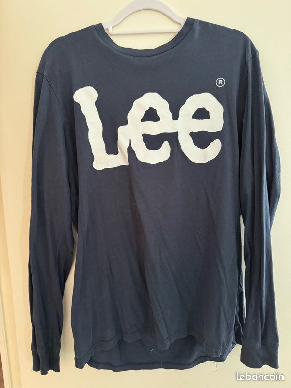Lee Tee-Shirt Logo Variation Homme Noir