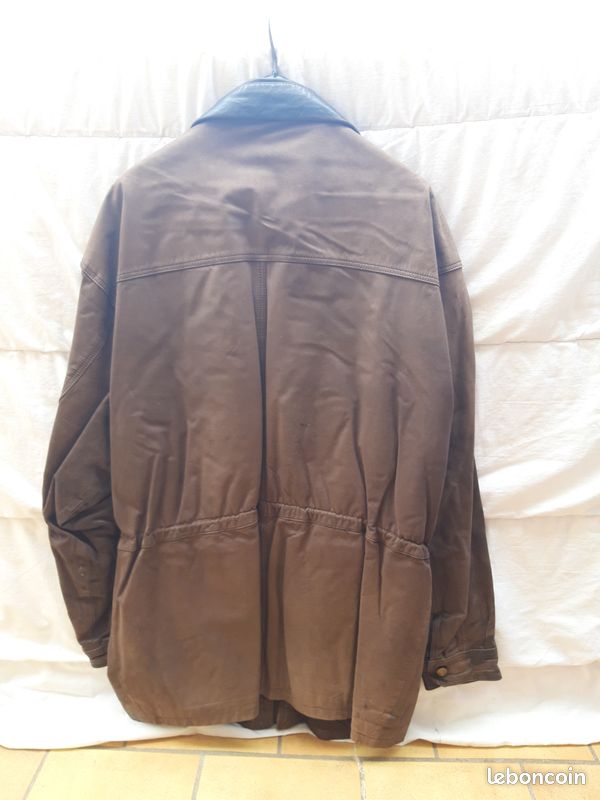 Divers veste cuir bonne état homme (image 8)