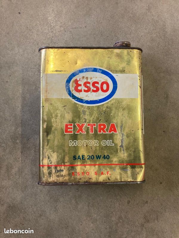 Bidon d’huile Esso vintage (image 2)