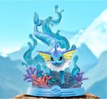 Statue Pokémon Vaporeon 18 Cm - Figurine PVC Dans Les Vagues - Collection - Sans Marque