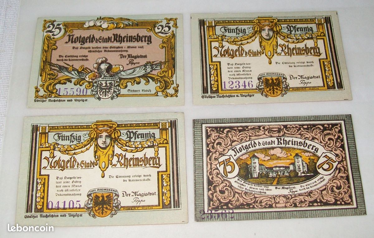 N°270 Billets Allemand Notgeld 1921 (image 2)
