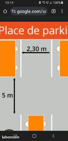 Part loue place parking