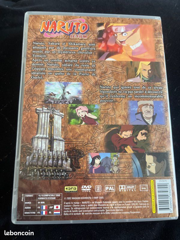 DVD Naruto La légende de la pierre de Guelel (image 2)