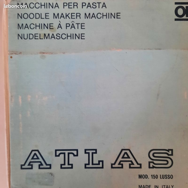 Machine à pâtes en inox (image 2)
