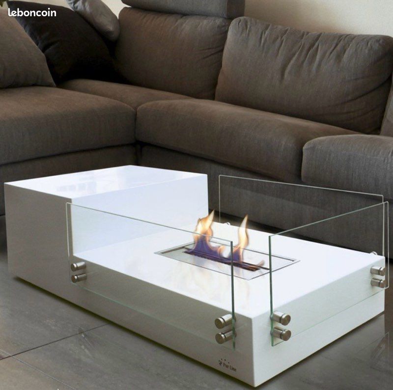 Table basse de salon bio éthanol (image 1)