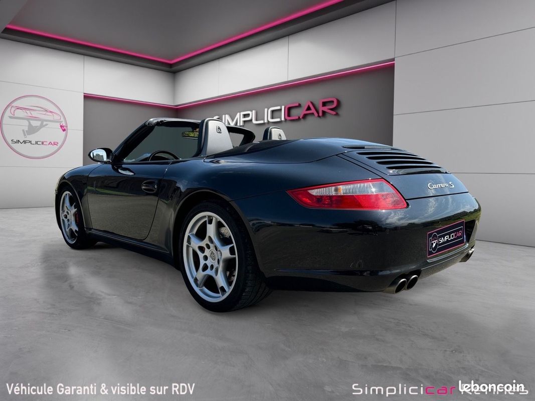 PORSCHE 911 (997) CABRIOLET 3.8 355 CARRERA 4S TIPTRONIC S 355Ch Garantie 12 mois (image 3)