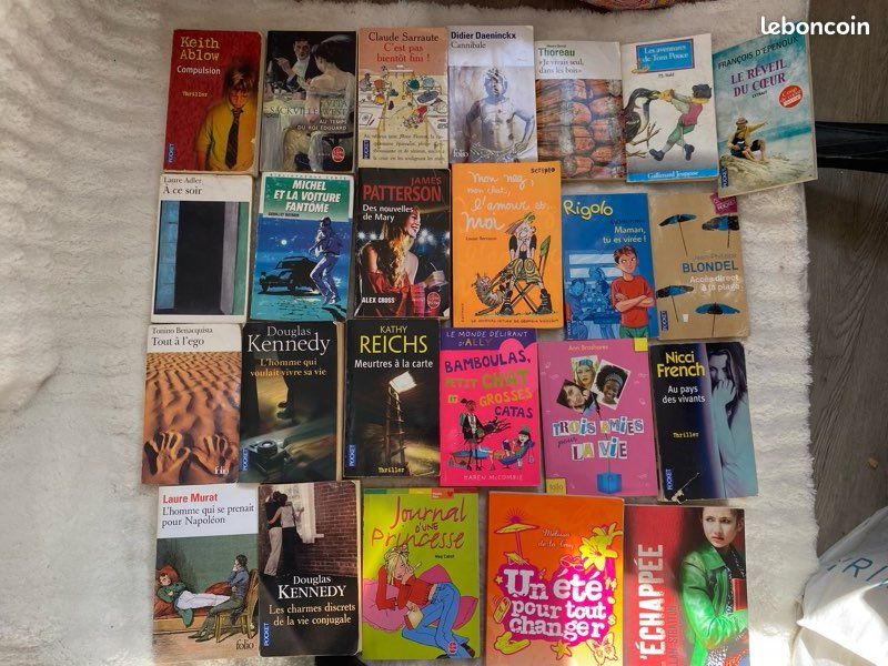 Lot De 24 Livres De Poche Sur L'Histoire – Bon état – Éditions Diverses