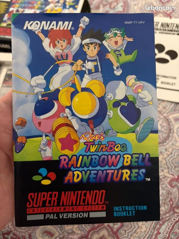 SFC] [Super Famicom] POP'n TWINBEE RAINBOW BELL ADVENTURES Calais 62100