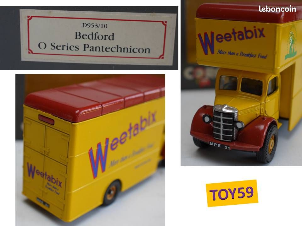 Corgi N°405 Camion Bedford Utilecon AES, échelle 1/43, Jamais Joué En Boîte