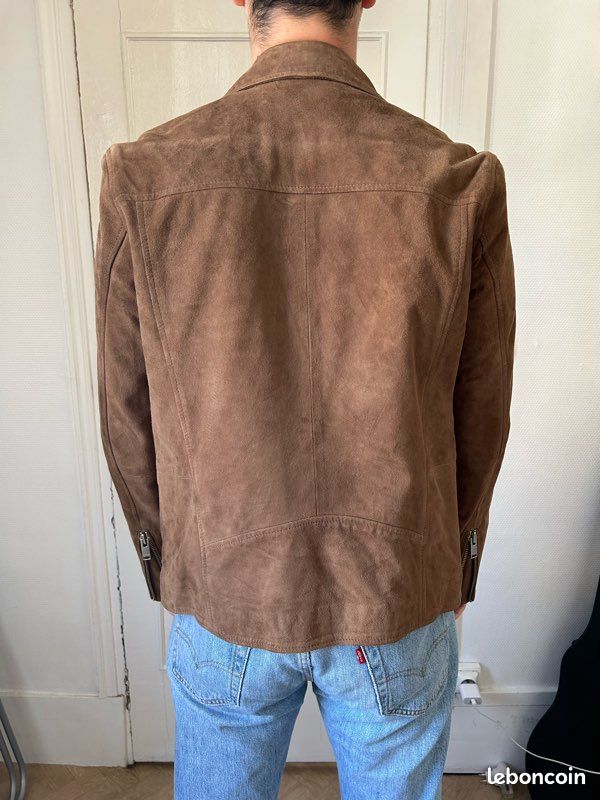 Perfecto Daim Homme Homme Perfecto Daim Camel Perfecto Daim