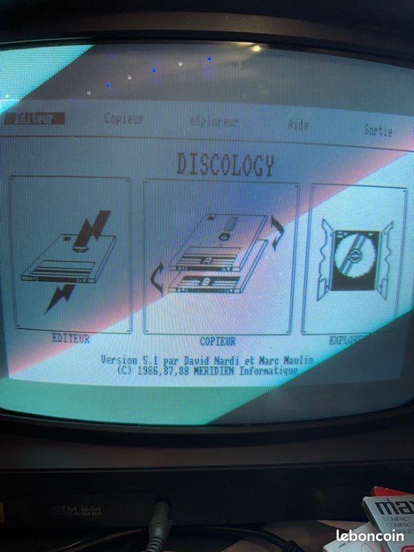 Discology 5.1 ( logiciel Amstrad ) : Original