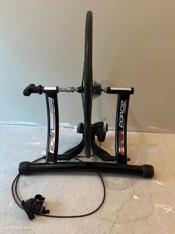 Home Trainer Elite Chrono avec roue arrière (image 2)