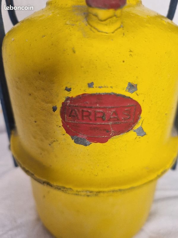Ancienne Lampe A Carbure De Mineur Arras (image 2)