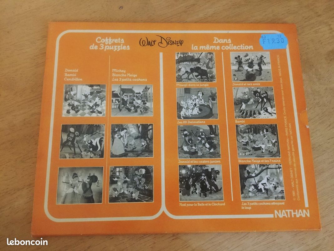 Puzzle Bambi Vintage (image 7)