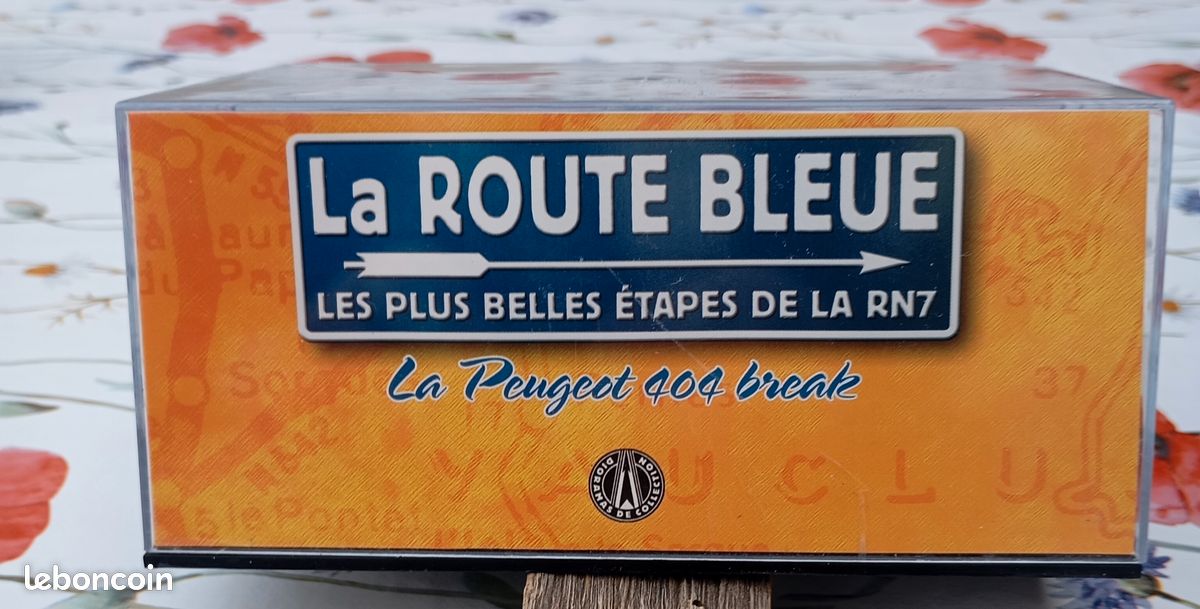 Provence Moulage Résine 1/43 - Peugeot 404 Pick Up Couvert Bleu | eBay