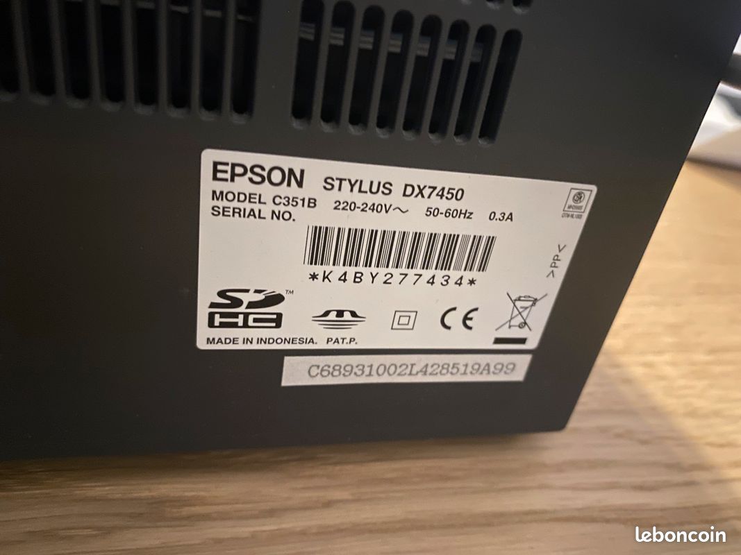 Scanner Epson Stylus DX7450 (image 10)