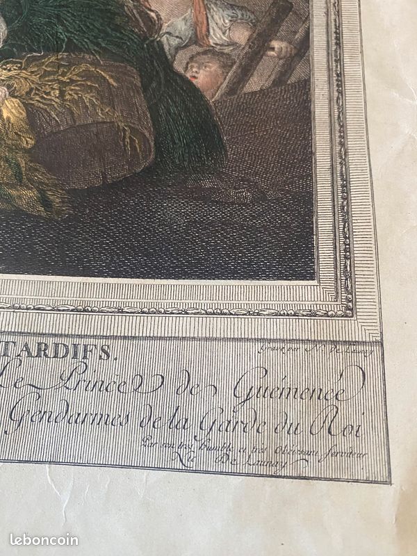 Les Soins tardifs Delaunay d’après Baudouin gravure libertine 1775 (image 2)