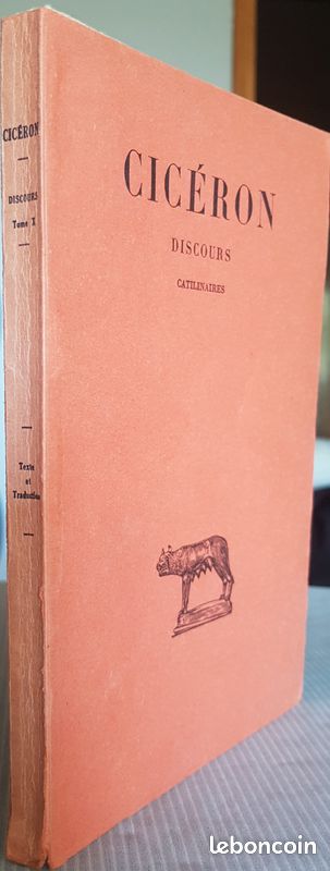 Cicéron - Discours – Tome X - Catilinaires- Collection Guillaume Budé Les Belles Lettres (image 6)